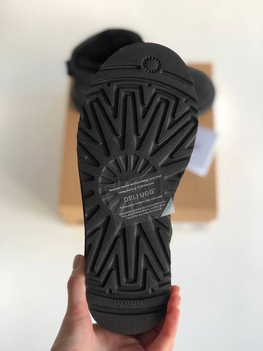 р36-40 Жіночі замшеві уггі UGG mini black suede