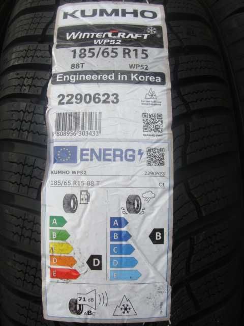 NOWE 185/65 R15 Kumho WinterCraft WP52
