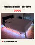 Cama queen em perfeito estado