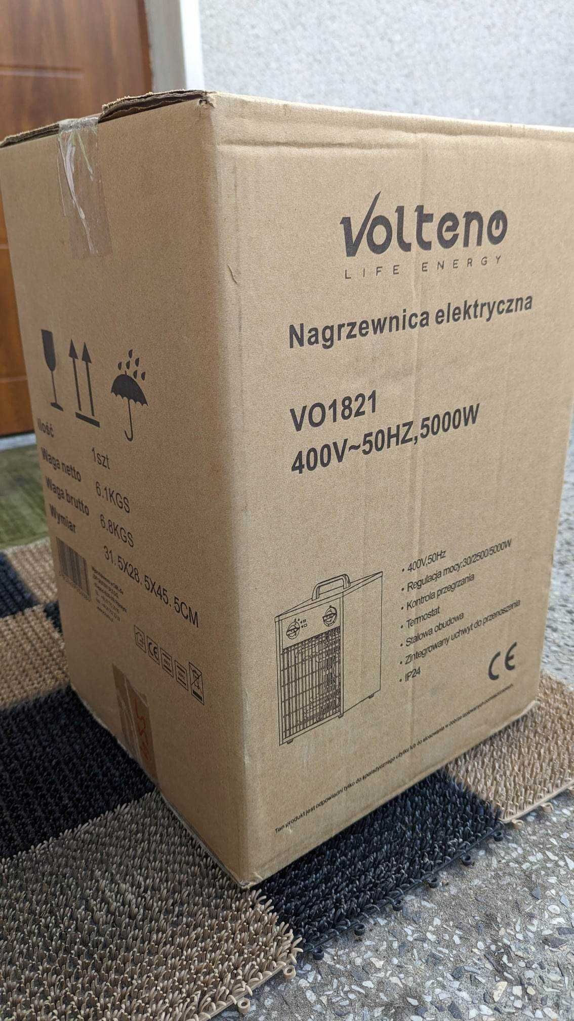 Nowa nagrzewnica elektryczna 5kw Volteno VO1821