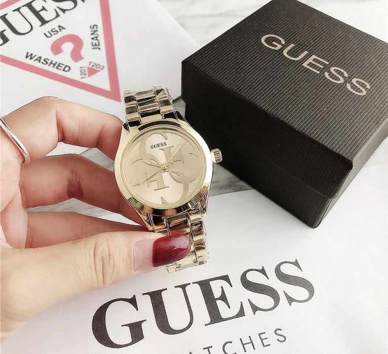 Zegarek Guess damski złoty