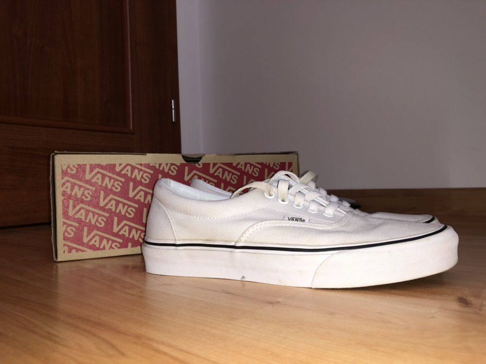 Vans Era white białe (40,5 / 26 cm) SALE!!