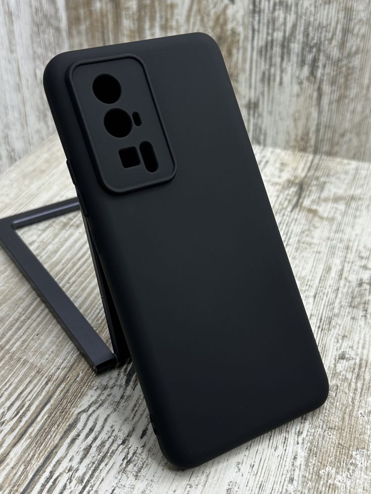 Чехол софттач Silicone Case на Xiaomi Poco F5 Pro. Микрофибра