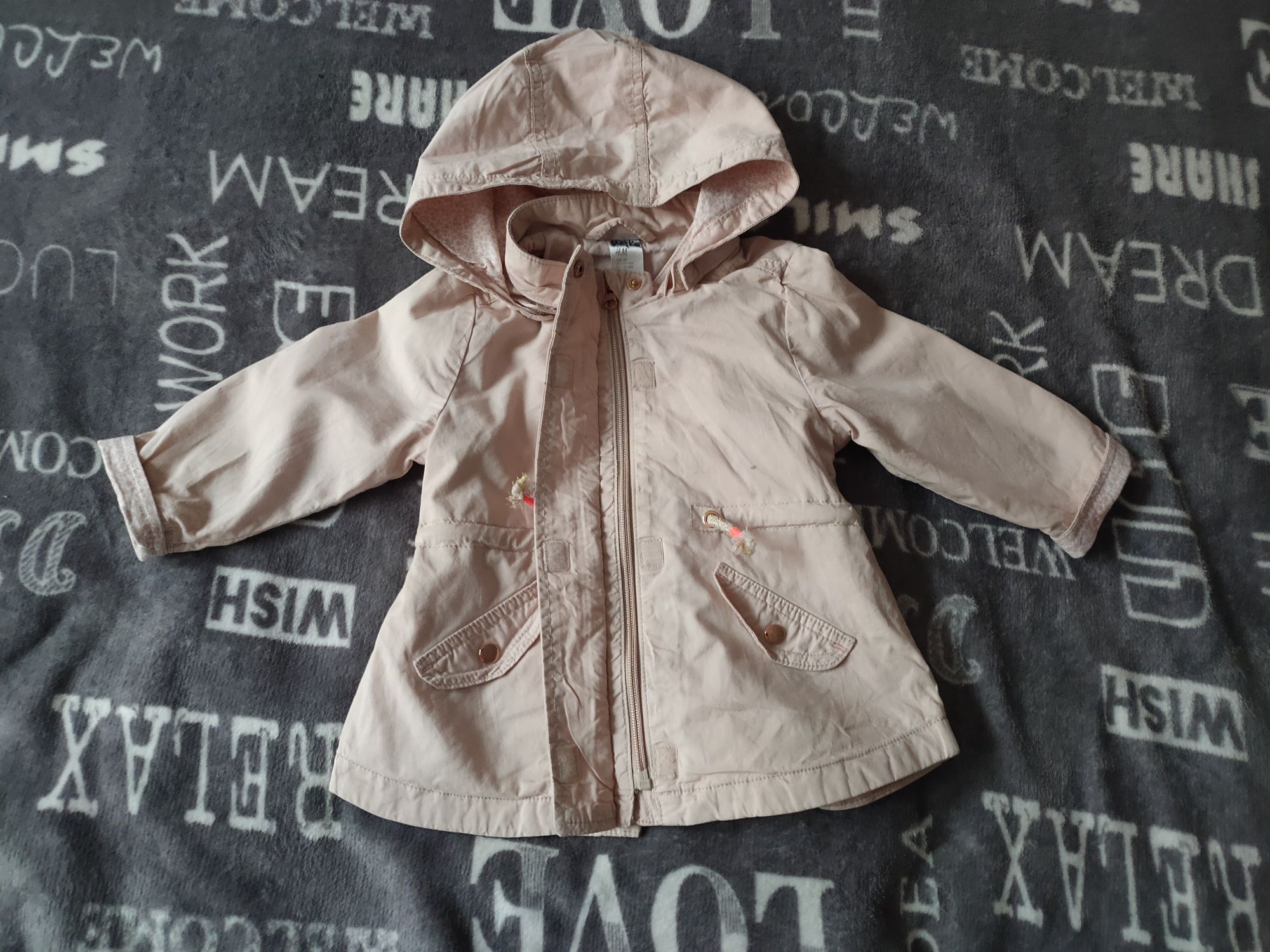 Płaszczyk/parka h&m rozm. 86