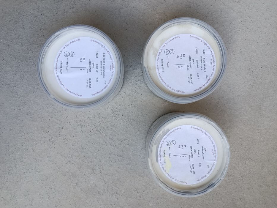 Próbki farb flugger