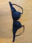 Biustonosz czarny pushup 80C
