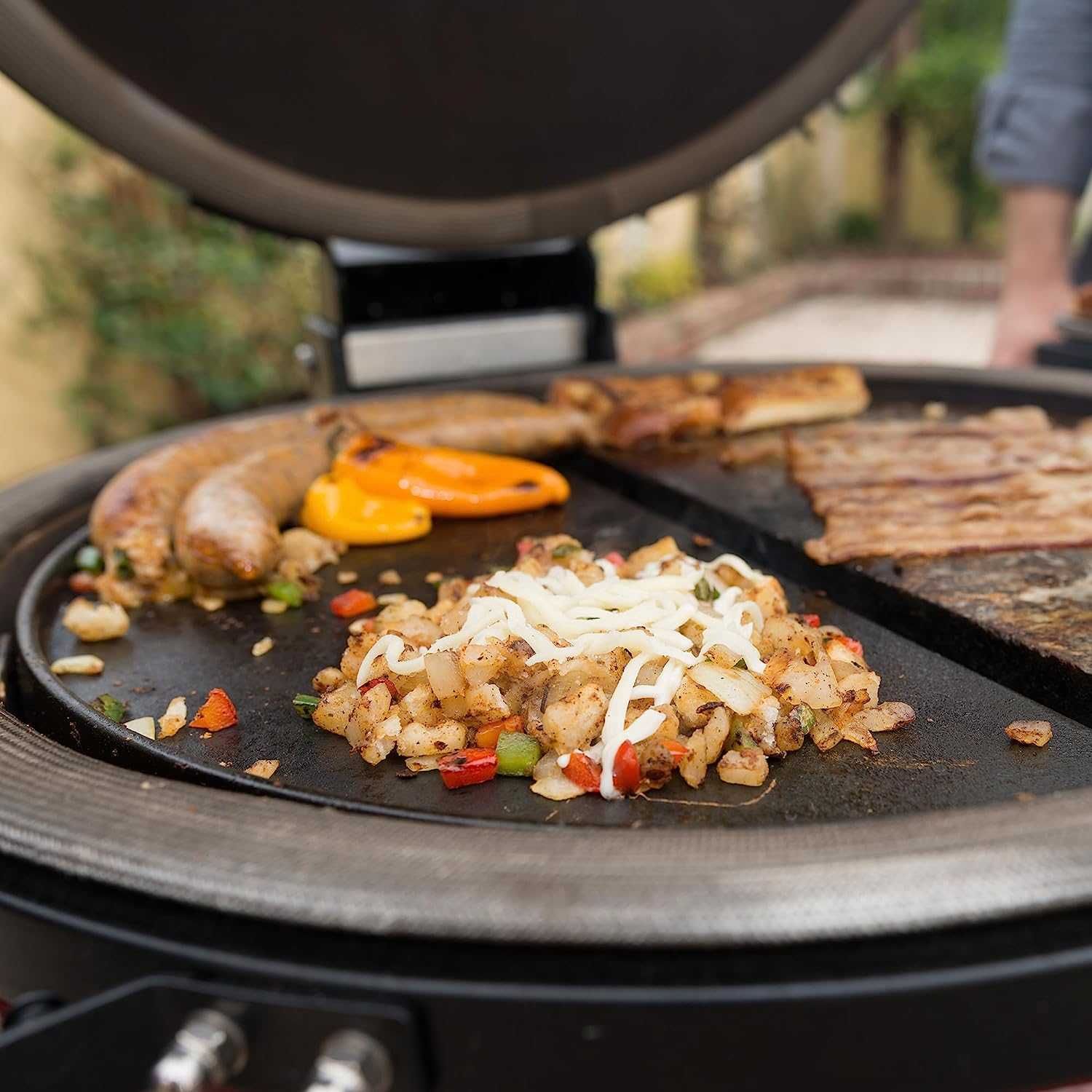 сковорідка Kamado Joe KJ-HCIGRIDDLE Реверсивна чавунна  для гриля