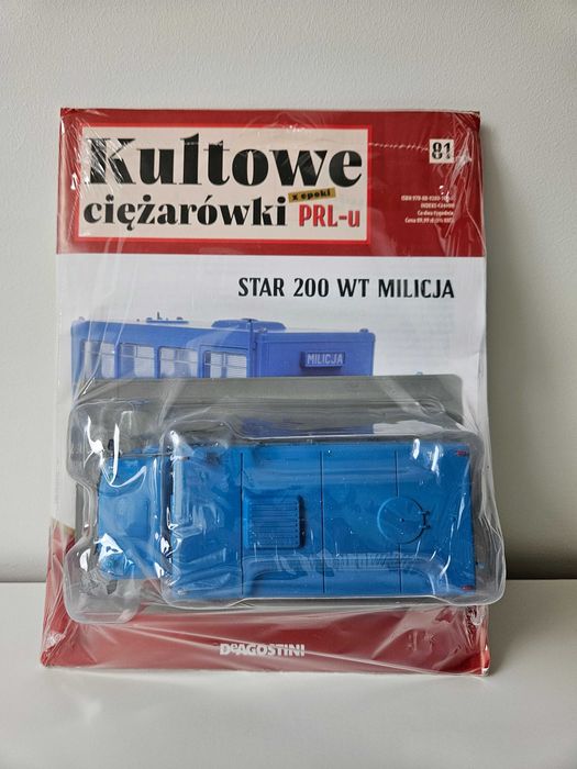 Model Star 200 WT Milicja Kultowe Ciężarówki PRL DeAgostini skala 1:43