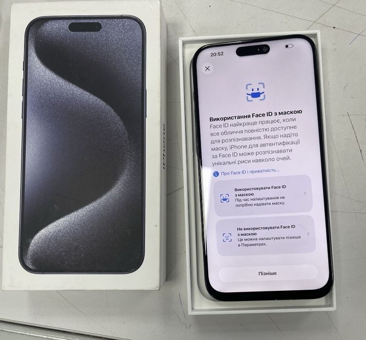 Iphone 15 pro max 256