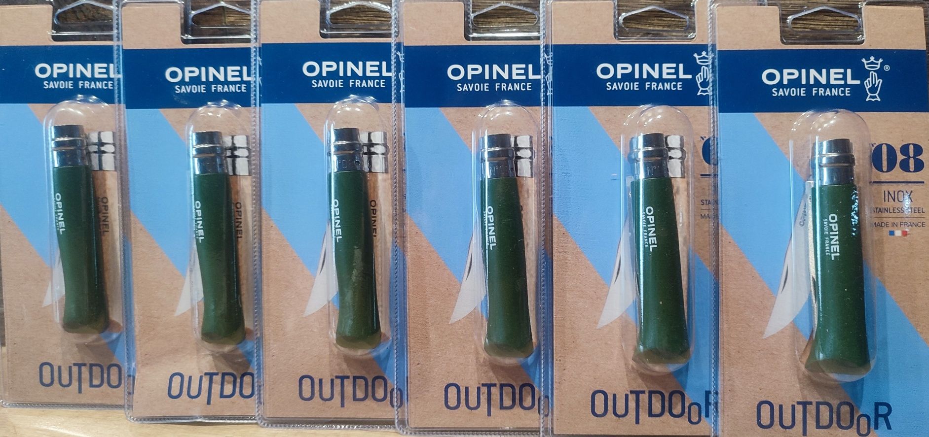 Opinel Colorama Khaki 08 блистер нож edc складной 001980 нержавейка