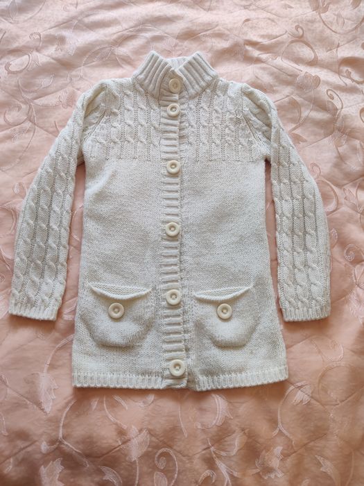 Кофтинка-кардіган на зріст 140см