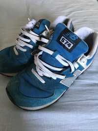 New Balance 574 azul surf