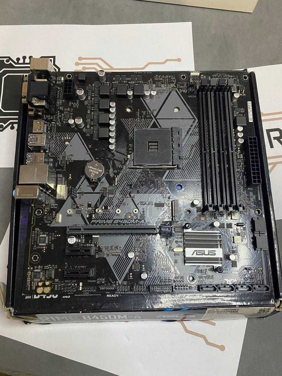 Материнська плата ASUS Prime B450M-A AM4