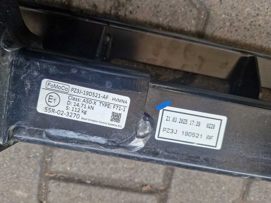 Ford Transit Custom II MK2 23 r.- Hak Holowniczy