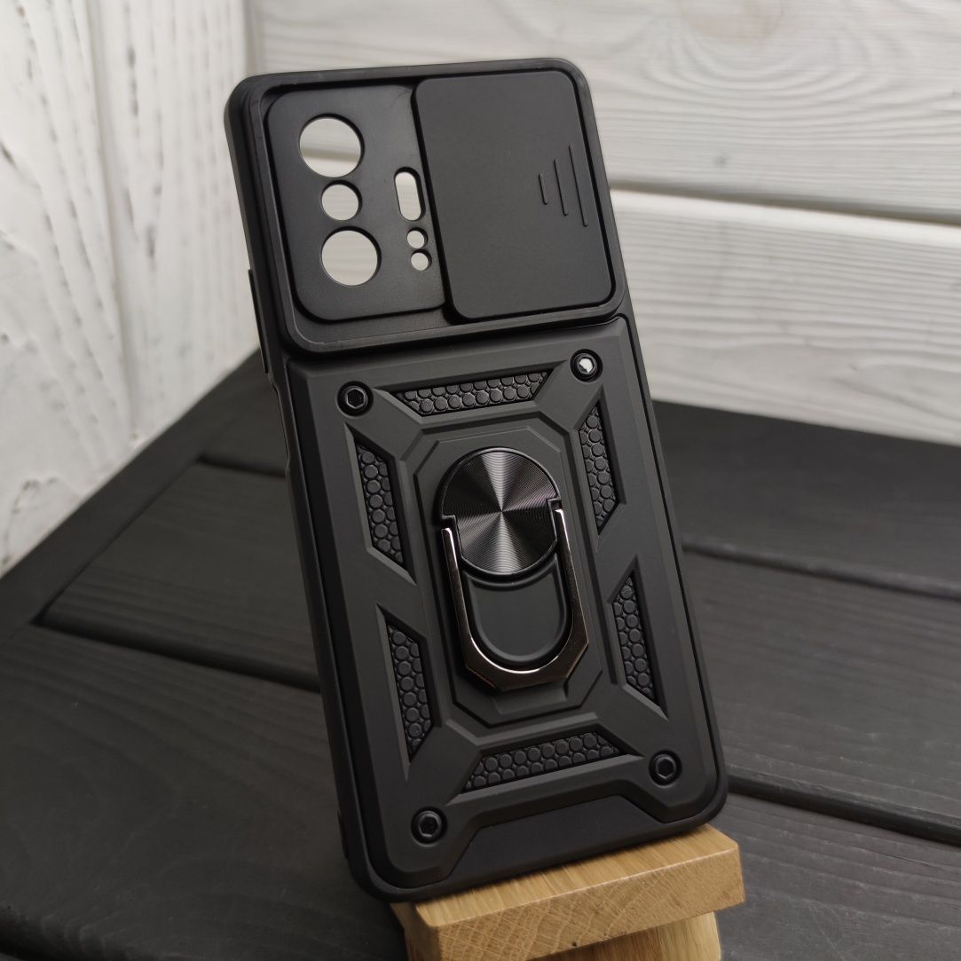Чехол противоударный на Xiaomi 11T/ 11T Pro/ 12 Lite. Магнит. Кольцо