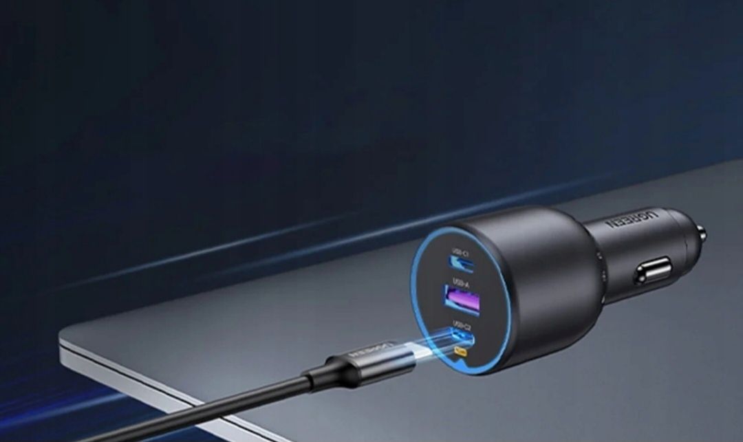 UGREEN Ładowarka samochodowa do gniazda zapalniczki USB-C PD QC 3.0