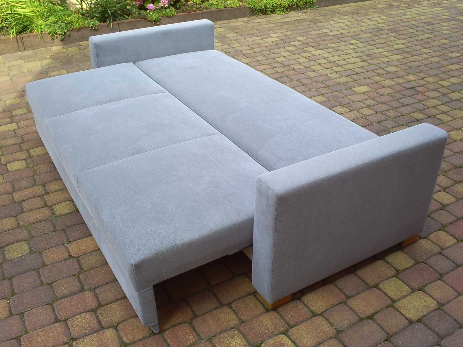 Kanapa-150 cm szerokie spanie/sprężyny bonell/pojemnik
