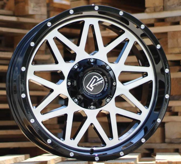 Czarne felgi R20 5x120 VW Amarok Off road 9J ET0 4x4