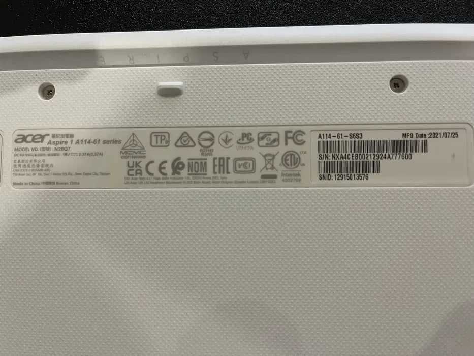 Acer Aspire 1 A114-61  Windows 11 Home 14"