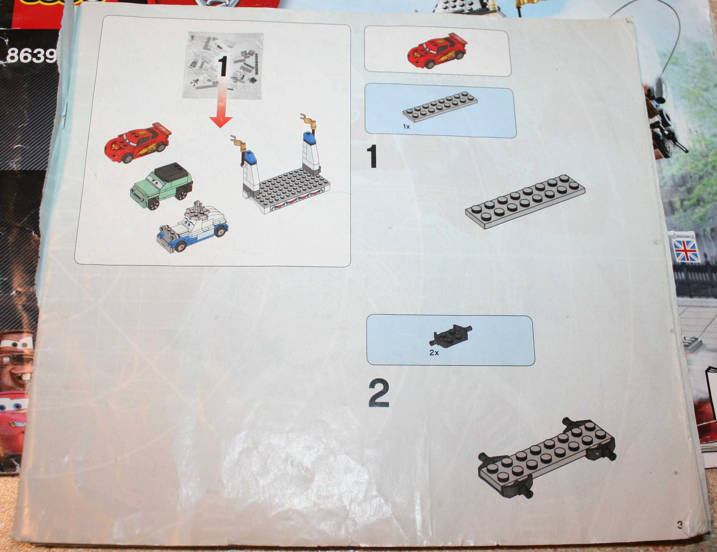 LEGO 8639 Ucieczka z wieży zegarowej Big Bentley