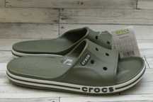 Чоловічі шльопанці шльопки слайди шлепанцы Crocs Bayaband Slide M10