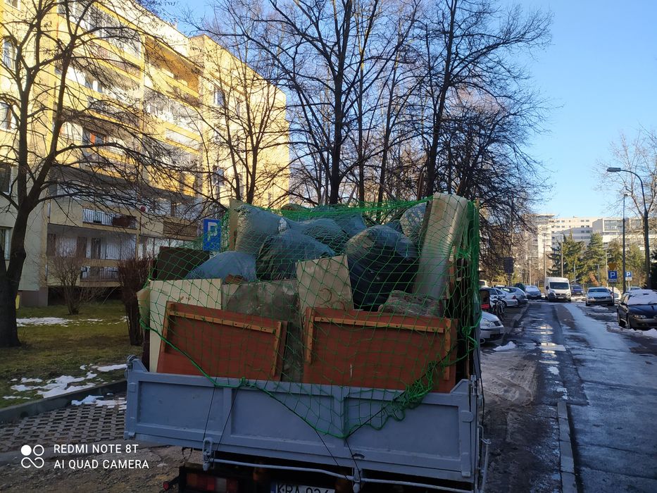 Utylizacja, Wywóz gruzu, Opróżnianie mieszkań,  Wywóz gabarytów...