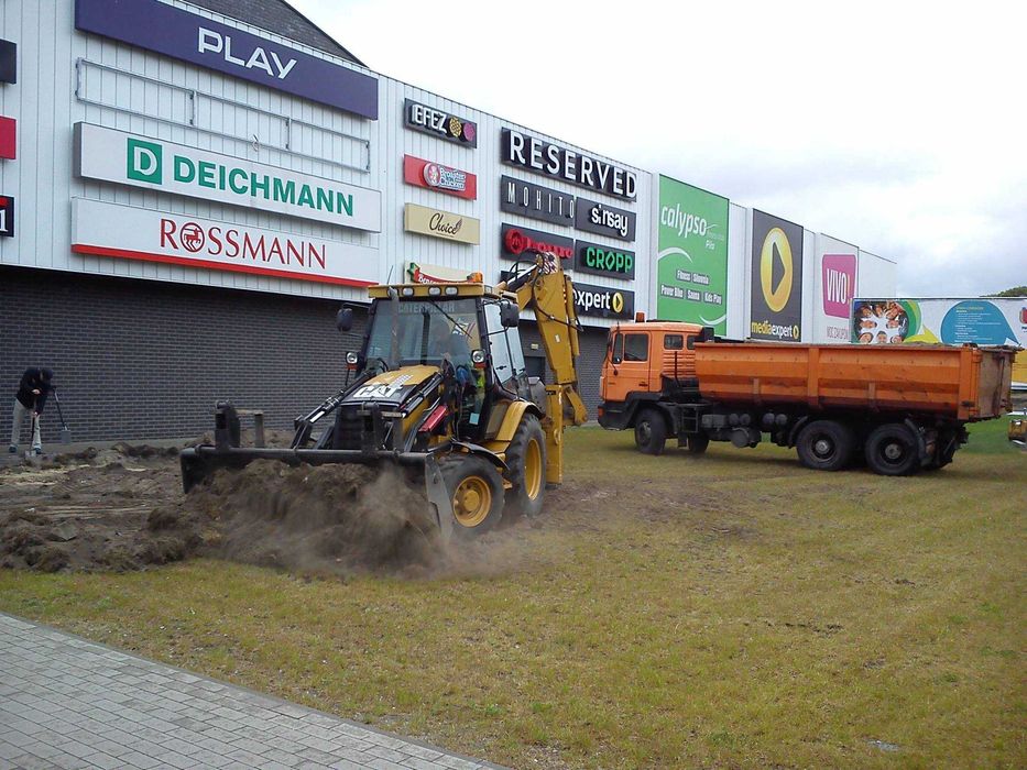 Koparka Piła, Wykopy Piła, koparko-ładowarka Piła, prace ziemne Piła