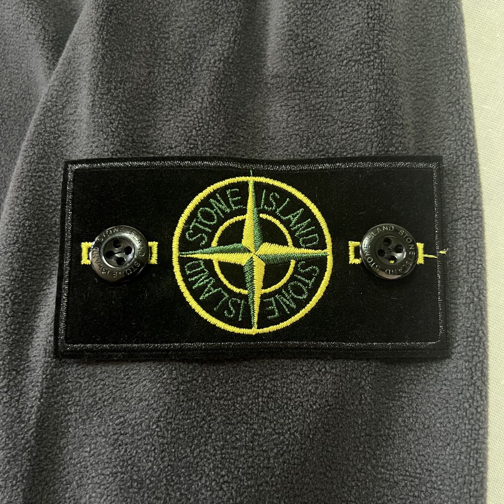 Флисовая кофта 1/3 зип Stone Island L, XL в наличии