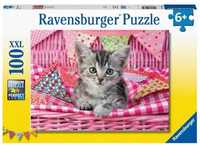 Puzzle Xxl 100 Słodkie Kotki, Ravensburger