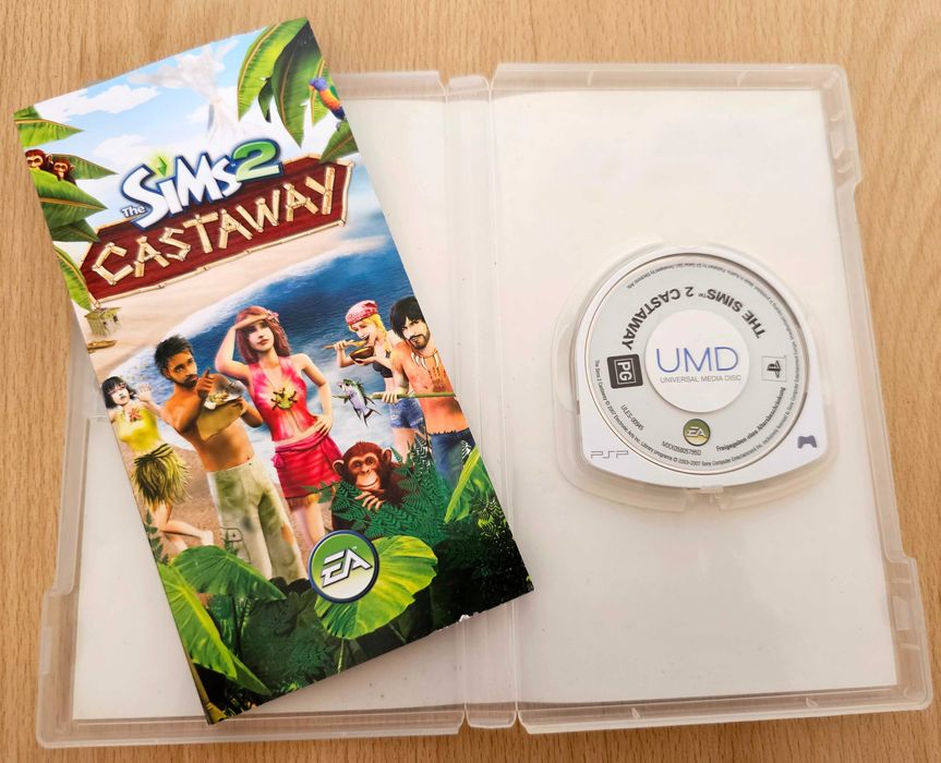 Jogo Sims 2 Castaway, para PSP