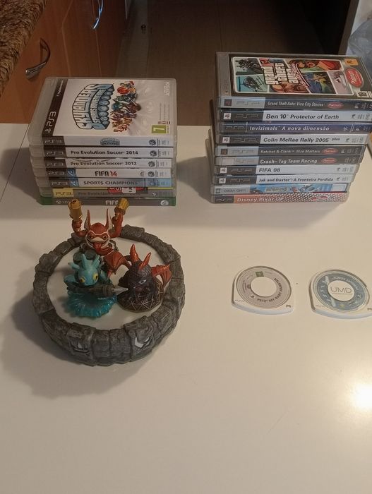 Lote de videojogos PS3/PSP