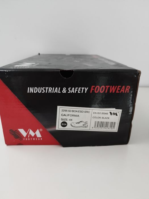 Buty robocze california ESD S3 BOA