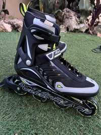 Patins em Linha semi-novos, Rollerblade.