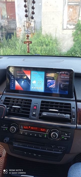 Штатна Android магнітола BMW X5 E70 E71 E60 E90 F10 Carplay Car play