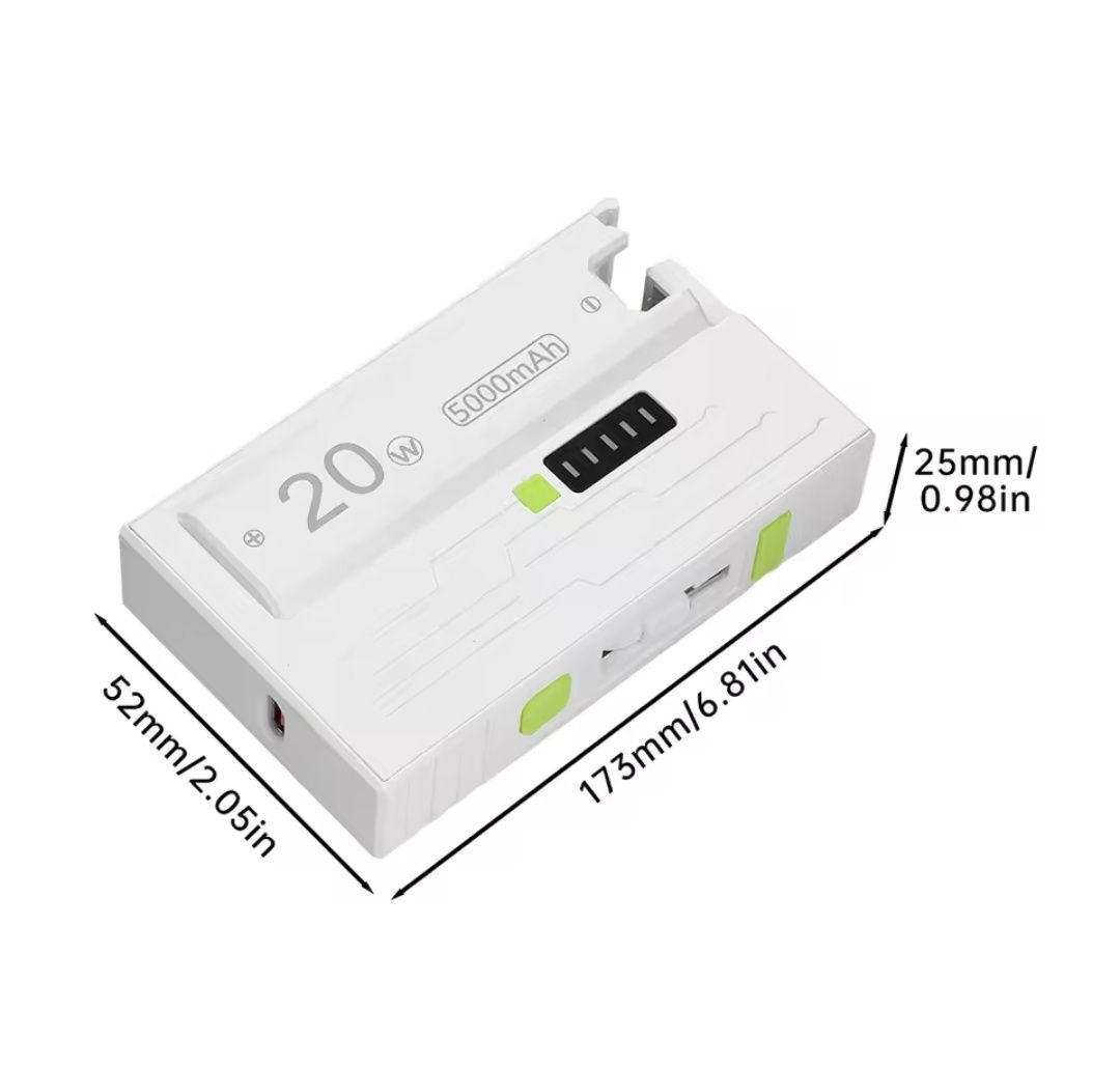 Powerbank на 21700 на 20w с Type C , Litokala 5000 Mah PD QC