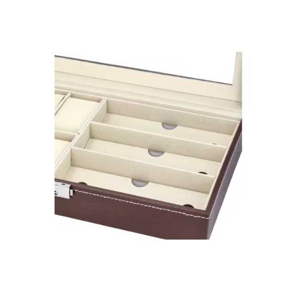 Etui pudełko na zegarki i biżuterię / okulary