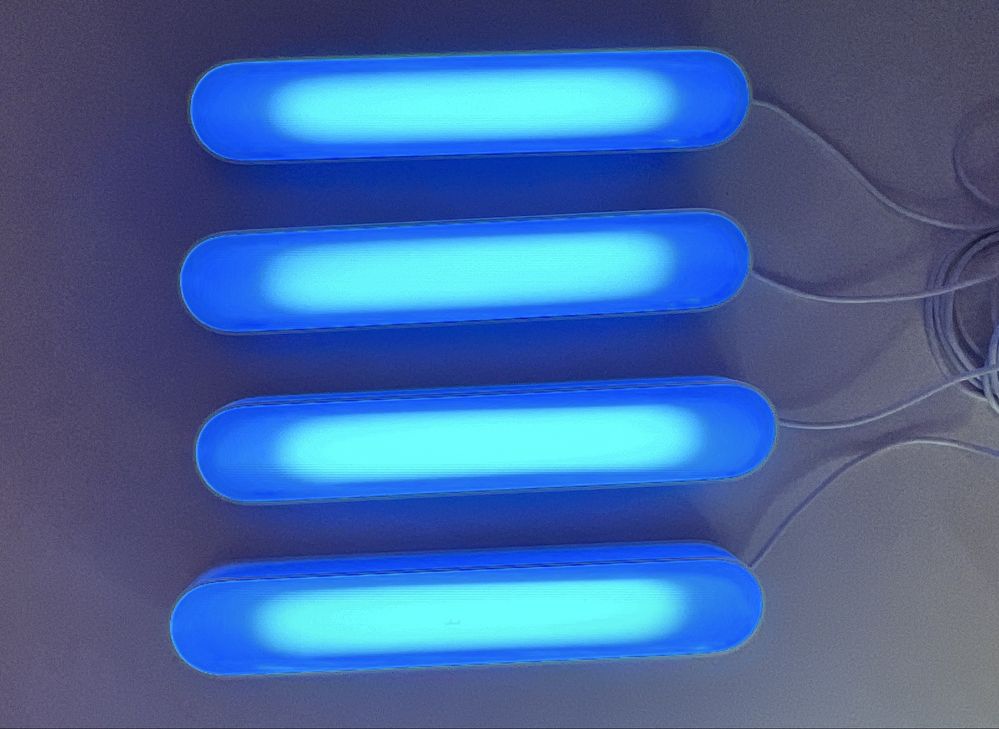 Zestaw 4szt. Philips Hue Play Light Bar color TV Ambilight led smart