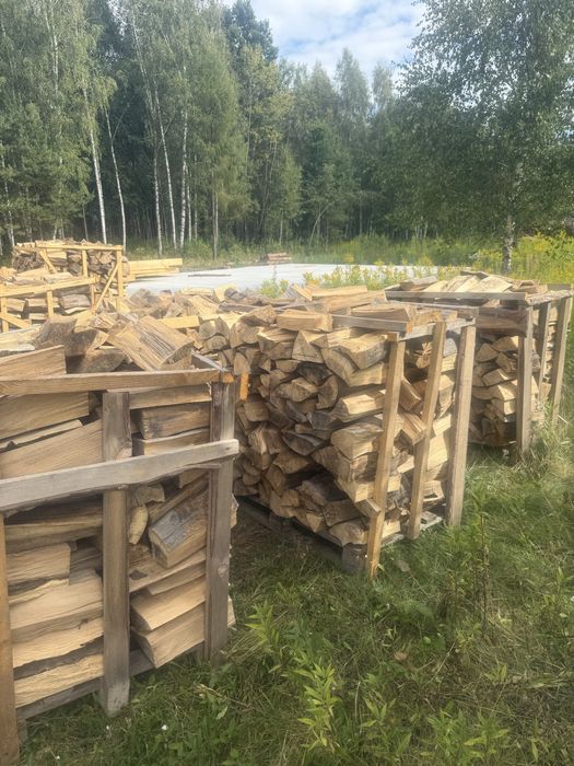 Buk opał drewno kominkowe transport