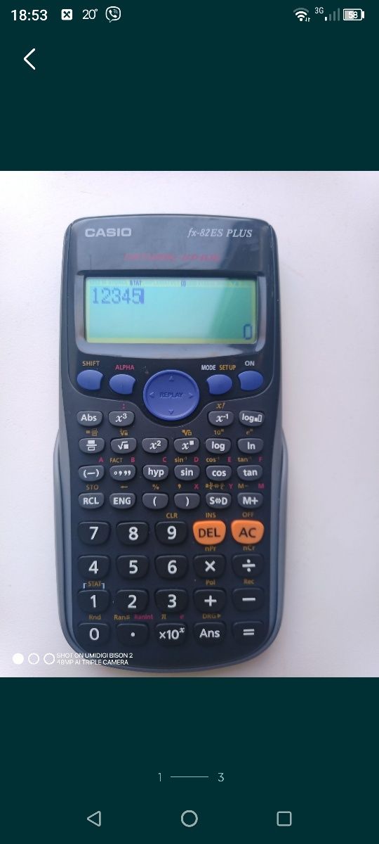 Продам калькулятор инженерный CASIO CLASSWIZ