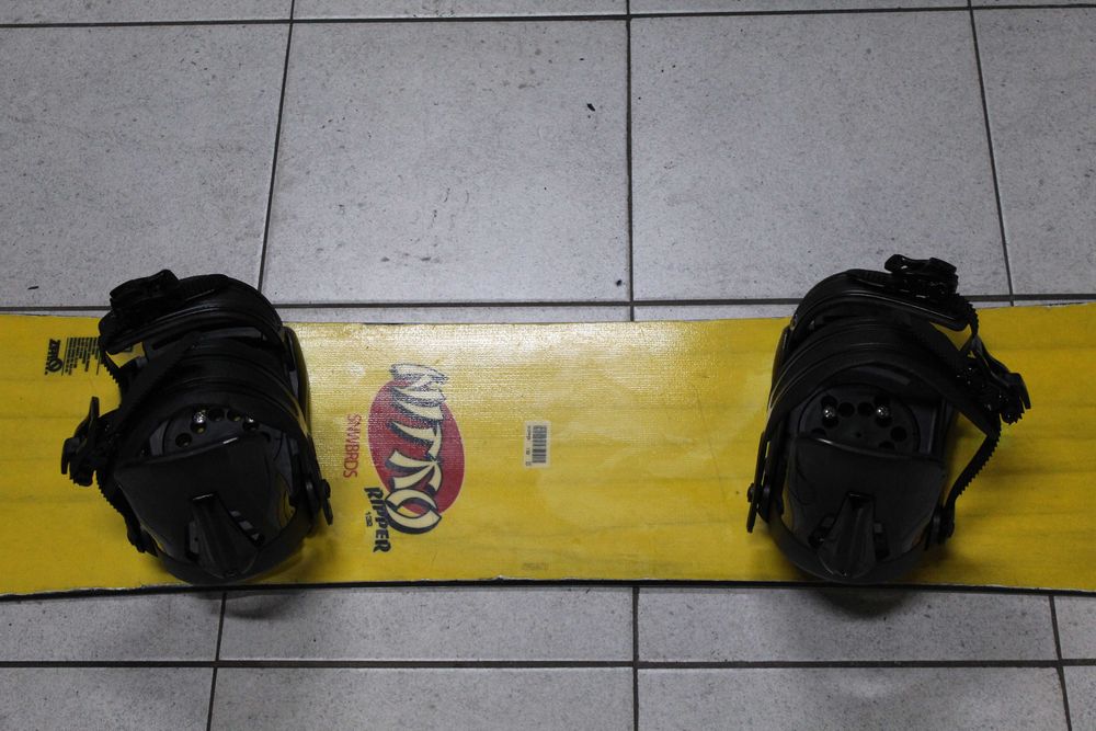 Deska Snowboard NITRO RIPPER 132 cm + Wiązania Nowe