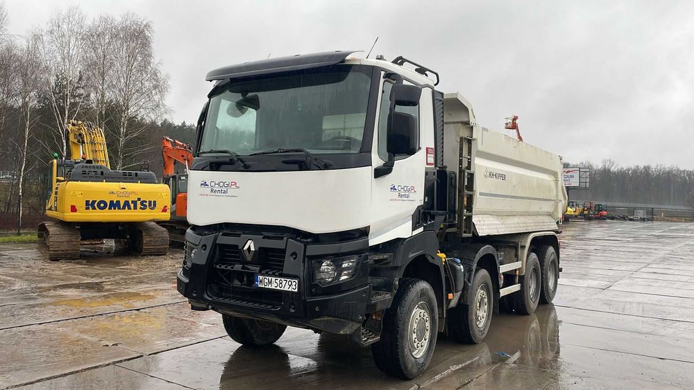 Wynajem wywrotek 8x4 8x6 8x8 CAŁA POLSKA!