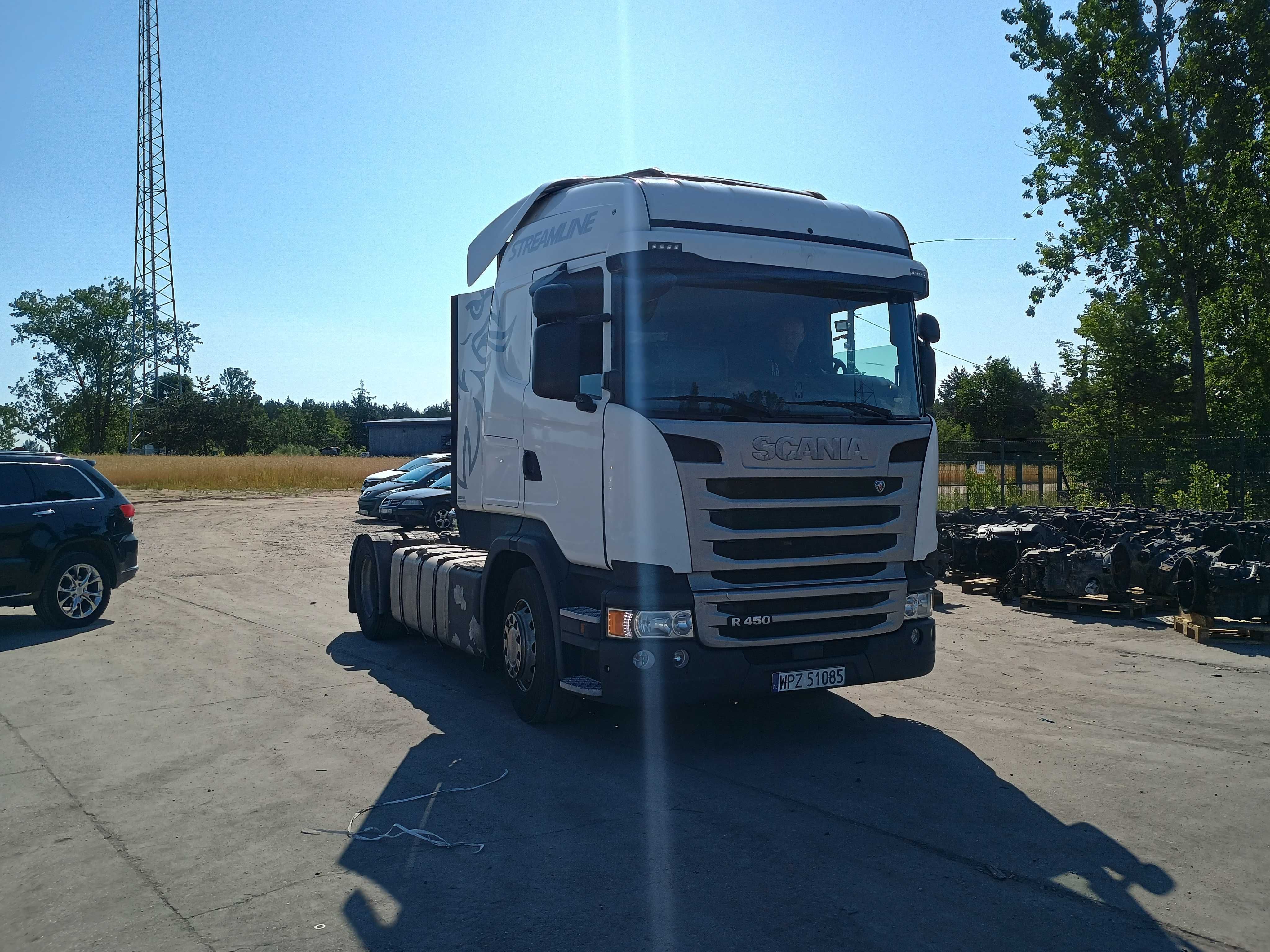 scania r 450 highline low deck
