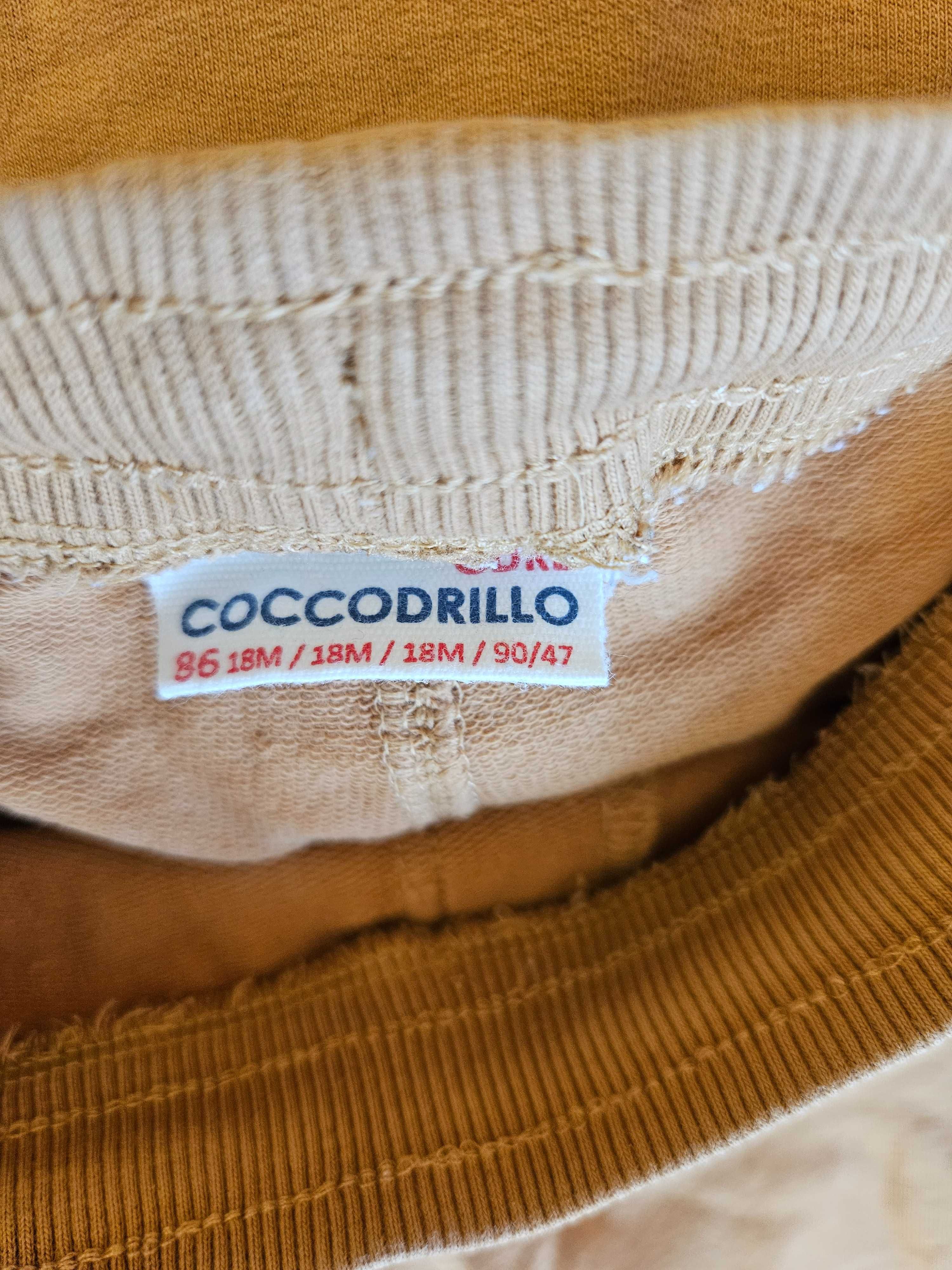 Dres chłopięcy Coccodrillo, spodnie + bluza, rozm. 86