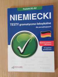 Książka z testami z niemieckiego