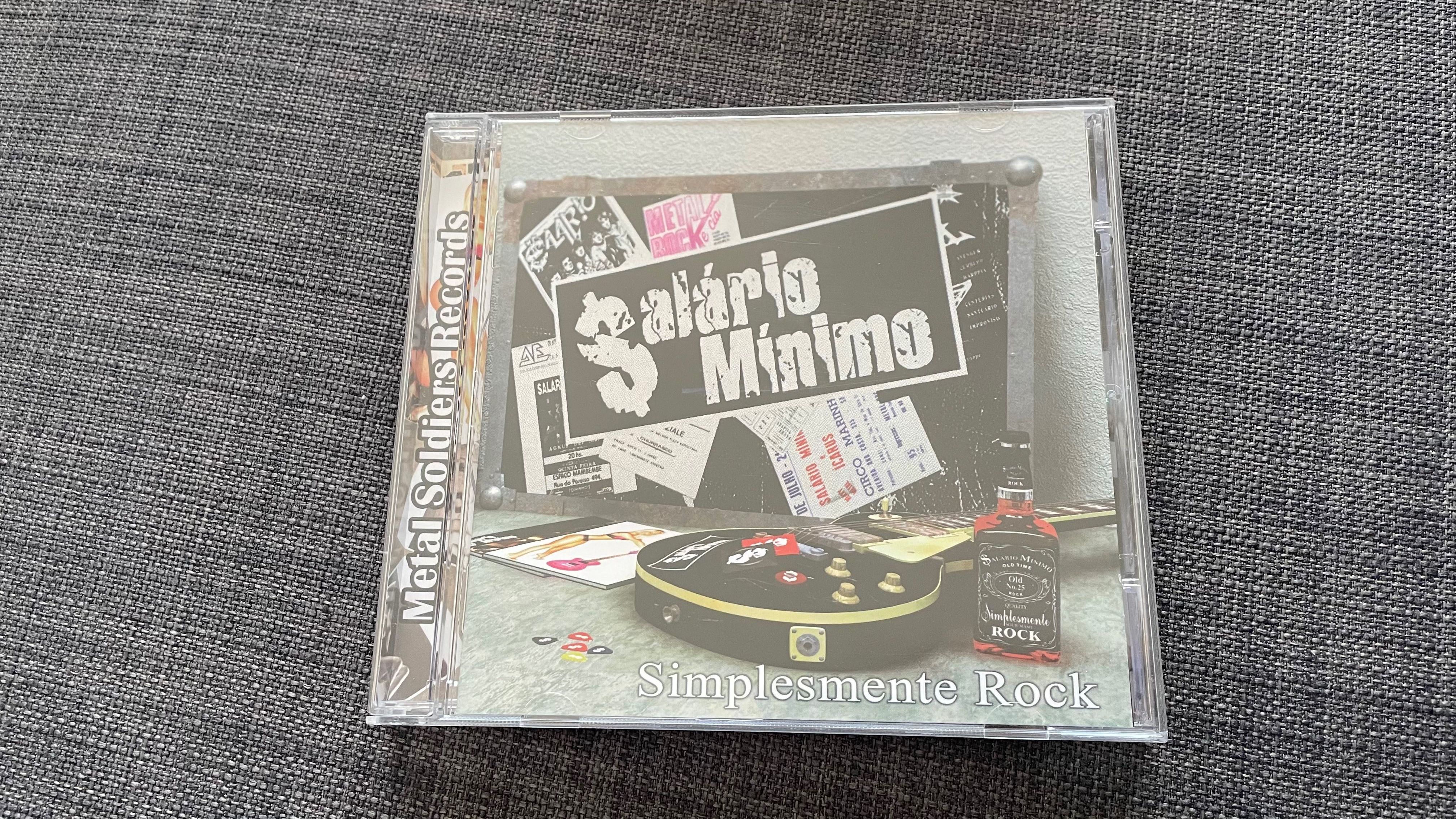 Salário Mínimo ‎– Simplesmente Rock - cd