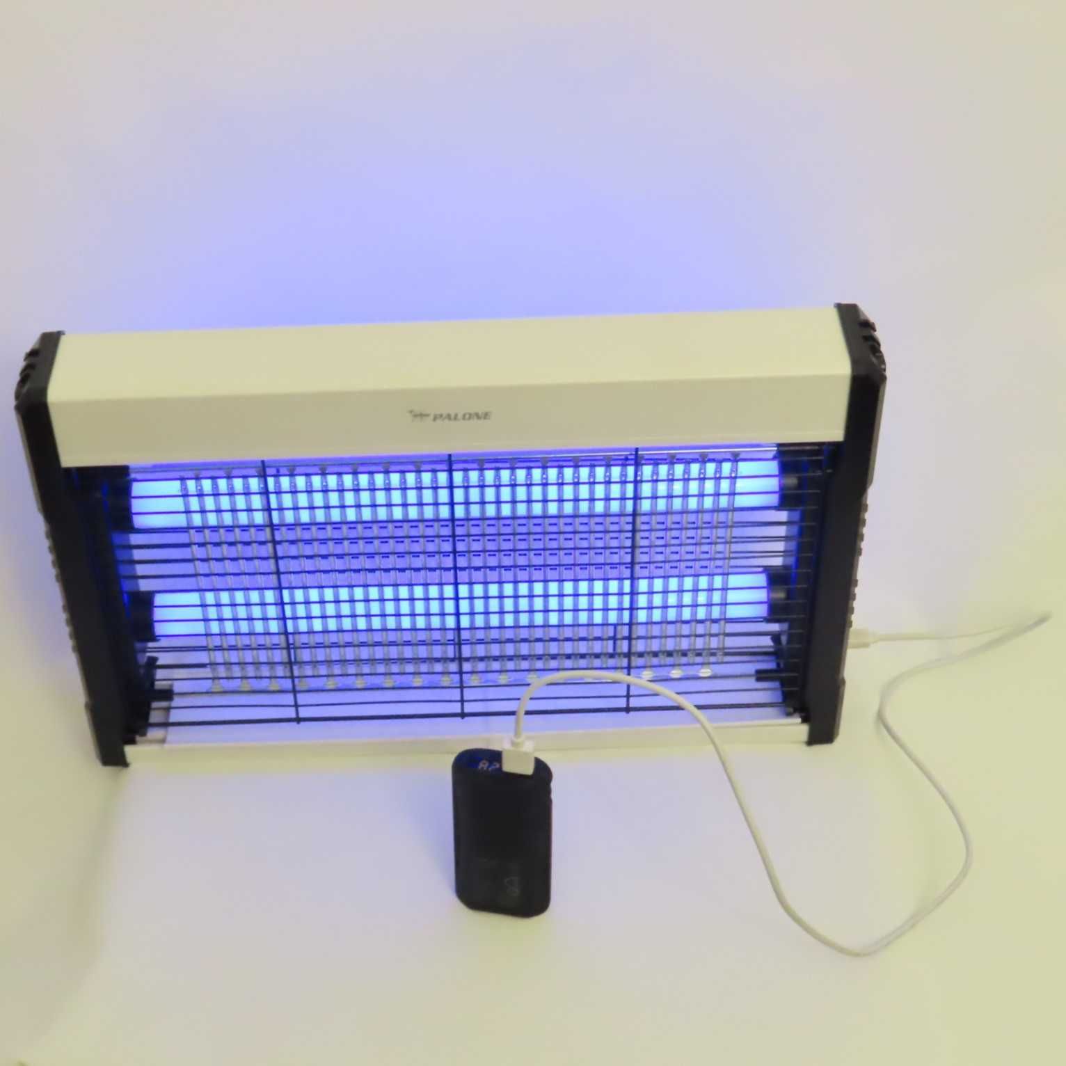 Lampa owadobójcza palone UV zasilana przez gniazdko  micro USB