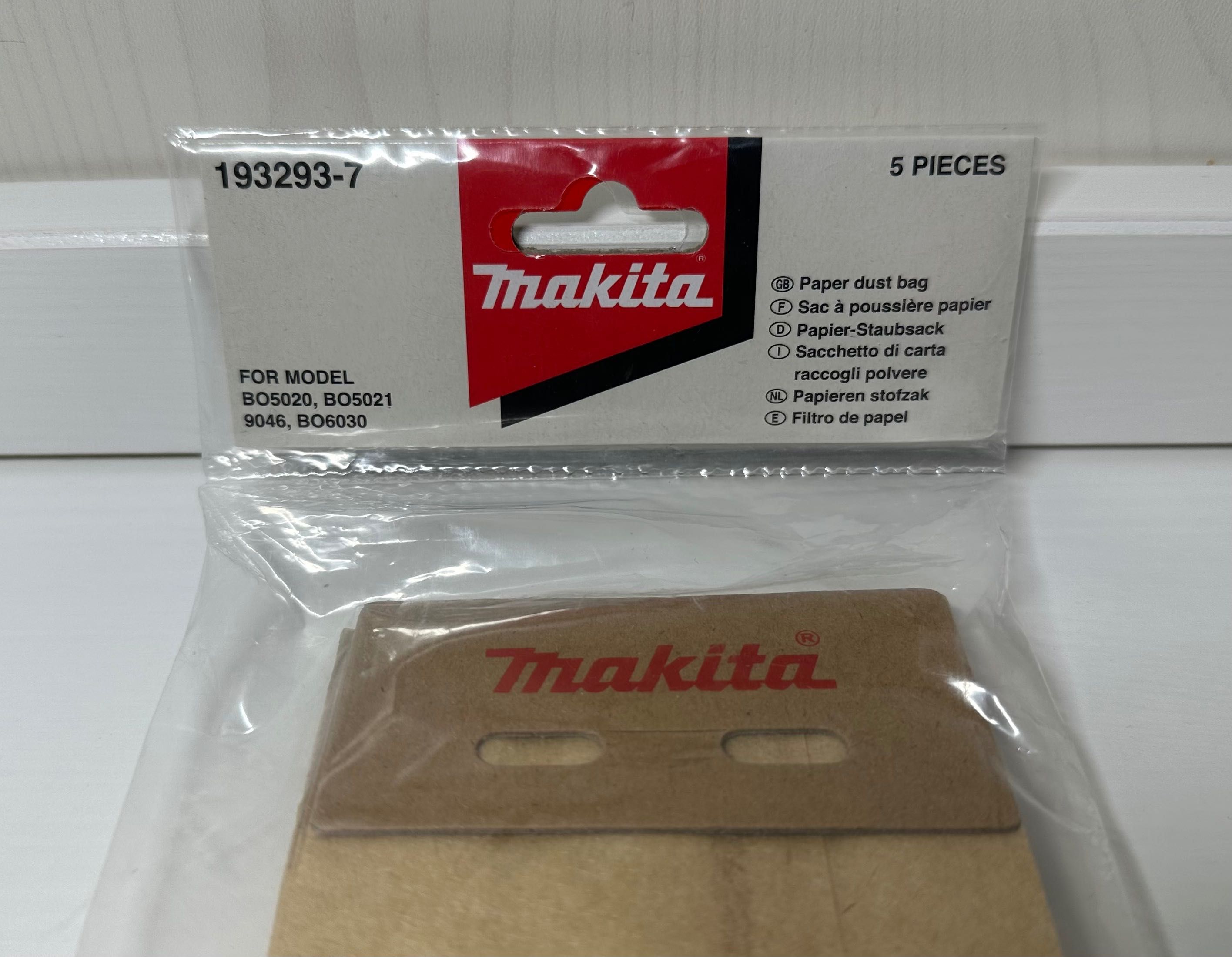 MAKITA papierowy worek na pył 5 szt.193293