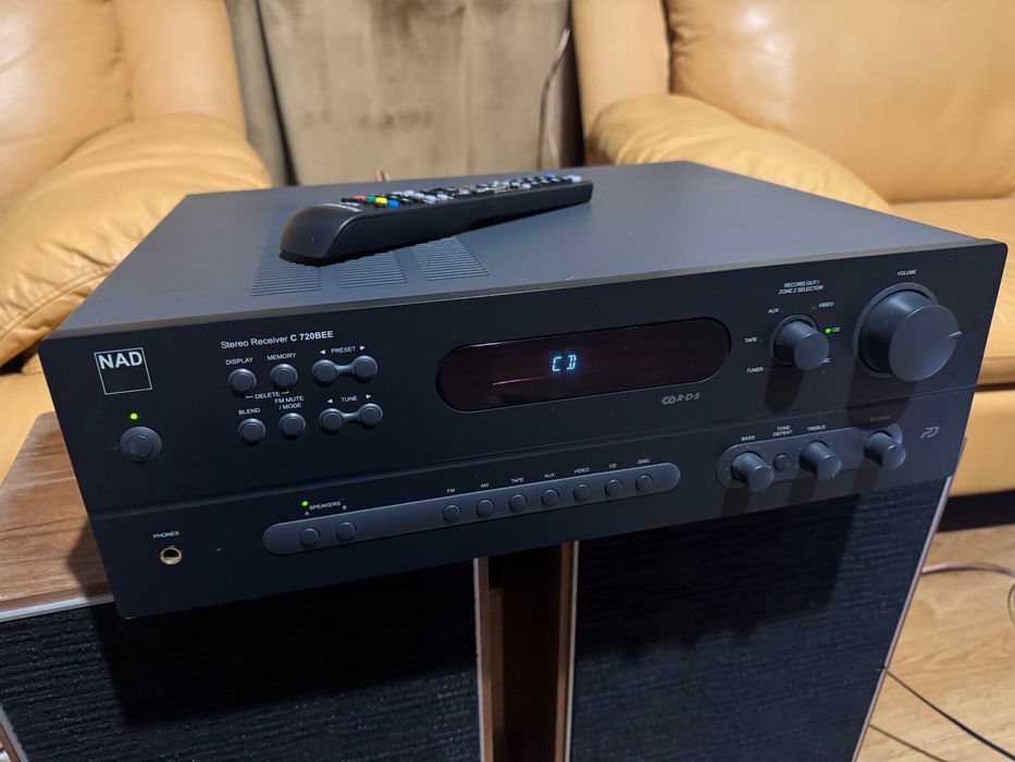 NAD C720BEE – audiofilski stereo receiver | stan BDB | 100% sprawny