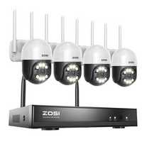 Sistema  Videovigilância Zosi Wifi com 4 câmaras rotativas HD (Novo)