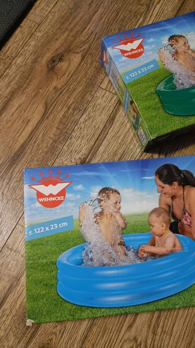 NOWE Mały basen basenik 122x23 dla najmłodszych